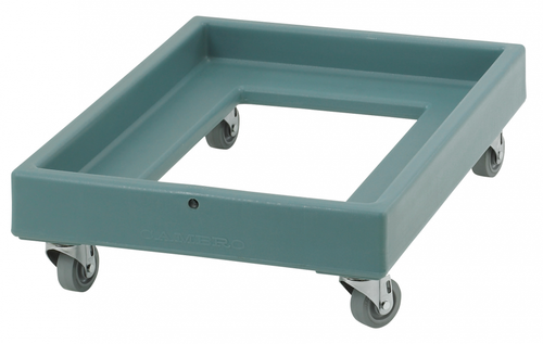 Cambro CD2028401 350 lb. Slate Blue Camdolly Milk Crate Dolly