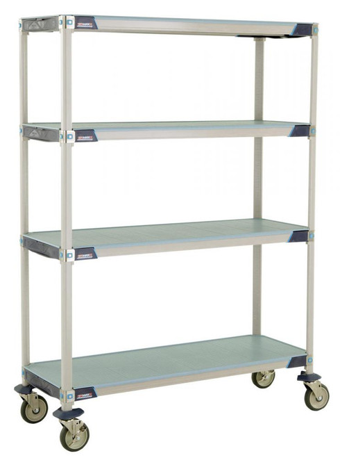 Metro X356EFX3 MetroMax i Polymer Solid Shelf Cart - 18" x 48"