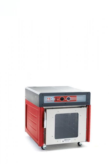 Metro - C5 4 Series Insulated Stainless Steel Undercounter Hot Holding Cabinet with Clear Door and Universal Slides - 120V, 1360W - C543-ASFC-U