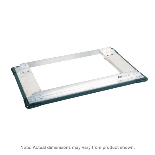 Metro D2124NP Aluminum Truck Dolly Frame with Wraparound Bumper 21" x 24"
