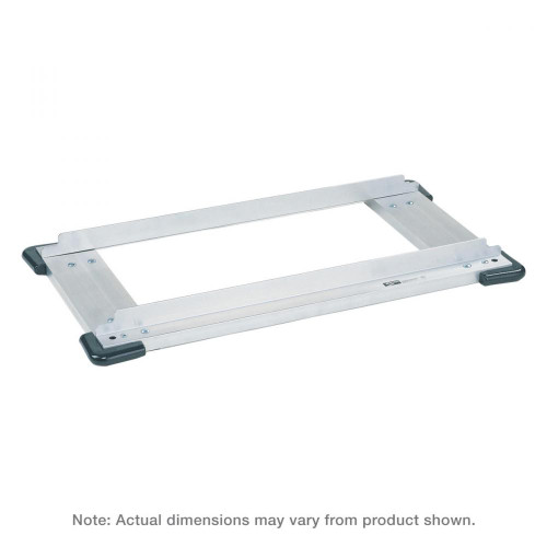 Metro Super Erecta D1830NCB Aluminum Truck Dolly Frame with Corner Bumpers 18" x 30"