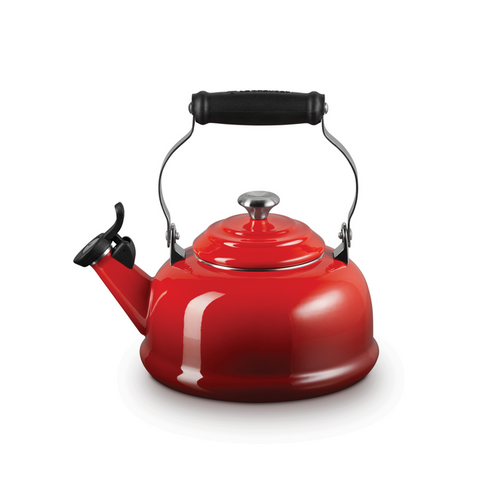 Le Creuset - 1.6 L (1.8 QT) Cherry Classic Whistling Kettle