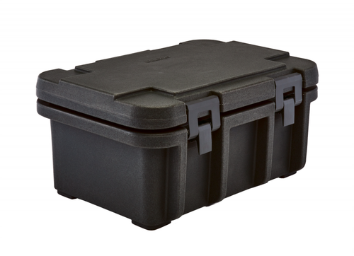 Cambro UPC180110 Camcarrier Ultra Pan Carrier® Black Top Loading 8" Deep Insulated Food Pan Carrier