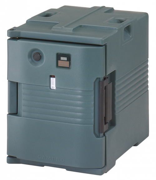 Cambro UPCH4002191 Ultra Pan Carrier® Granite Gray Electric Hot Food Holding Cabinet in Fahrenheit - 220V