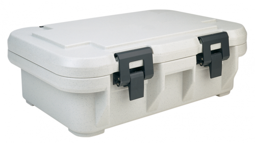 Cambro UPCS140480 Camcarrier S-Series® Speckled Gray Top Loading 4" Deep Insulated Food Pan Carrier