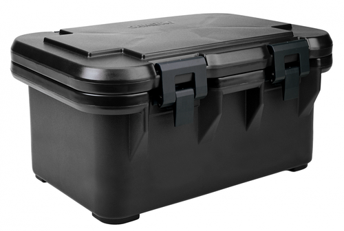 Cambro UPCS180110 Camcarrier S-Series® Black Top Loading 8" Deep Insulated Food Pan Carrier