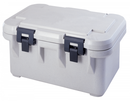 Cambro UPCS180480 Camcarrier S-Series® Speckled Gray Top Loading 8" Deep Insulated Food Pan Carrier