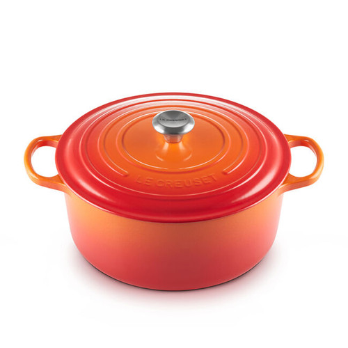 Le Creuset - 8.1 L (9 QT) Cherry French Round Dutch Oven