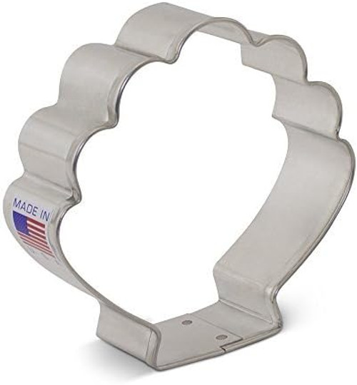 Ann Clark Cookie Cutters - Seashell Cookie Cutter  3 1/4"