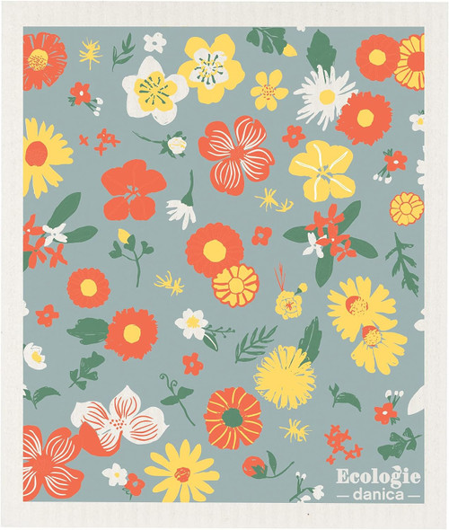 Now Designs -Flowers Month Sponge Cloth