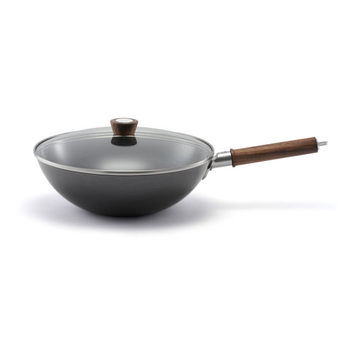 Zwilling - Dragon 12" Carbon Steel Wok With Lid