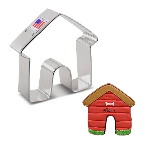 Ann Clark Cookie Cutters - 3.5" Dog House Cookie Cutter