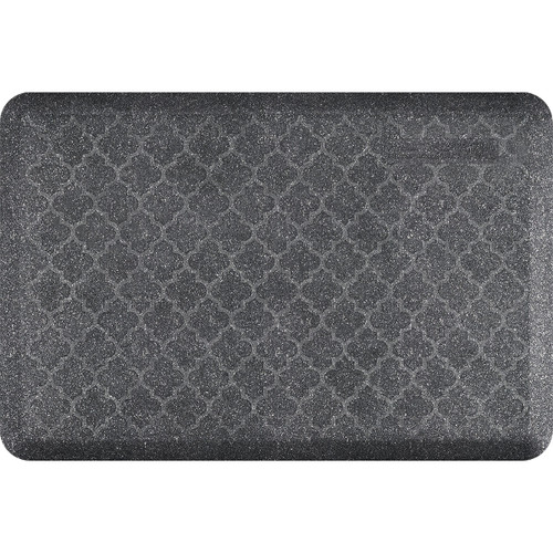 WellnessMats - 3' x 2' Trellis Steel Granite Impressions