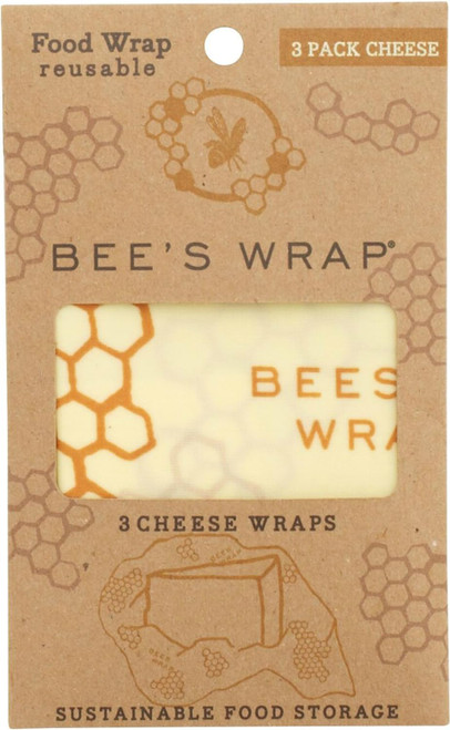 Bee's Wrap - Cheese Wrap  3 PC Set 10" x 11"