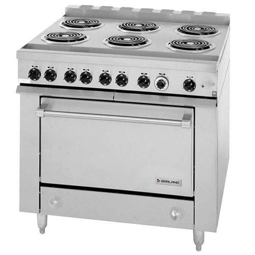 Garland - 36E Series 36" Electric Range w/ 6 Burners, Standard Oven & 208V / 3 Ph - 36ER33