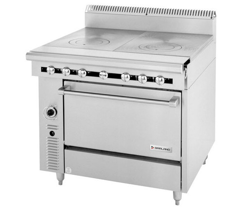 Garland - Cuisine Series 36" Liquid Propane Range w/ Standard Oven & 2 Front Fired Hot Tops - C836-10