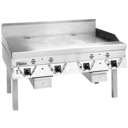 Garland - Master CG 48" Natural Gas Production Griddle w/ Rear Drain 120V / 1 Ph - CG-48R