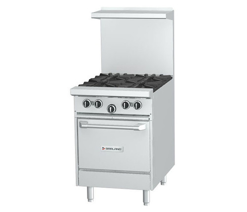 Garland - G-Series 24" Liquid Propane Range w/ Storage Base & Griddle - G24-G24S