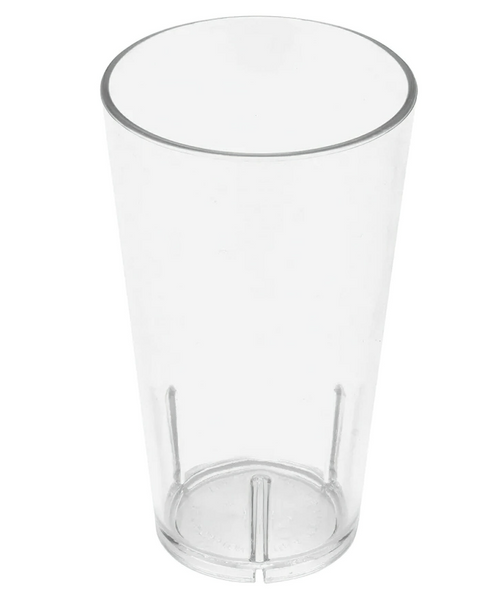 G.E.T - Specialty Drinkware 16 oz Clear SAN Plastic Shaker (24 Per Case) - SP-S-16-1-CL