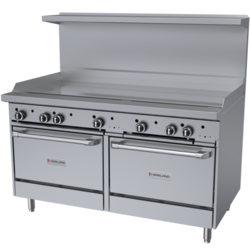 Garland - G-Series 60" Natural Gas Range w/ 2 Standard Ovens & 60" Griddle - G60-G60RR