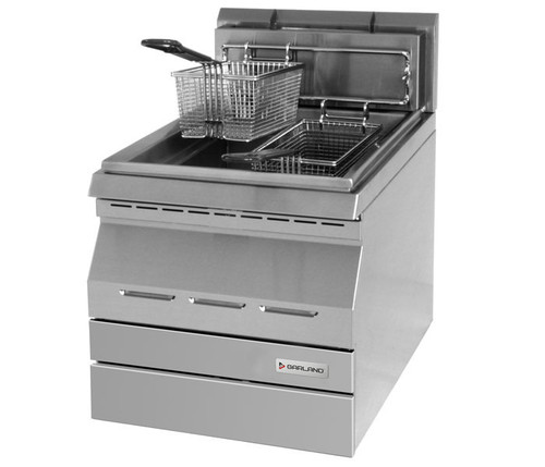 Garland - Designer Series 15 Lb Natural Gas Countertop Fryer - GD-15F