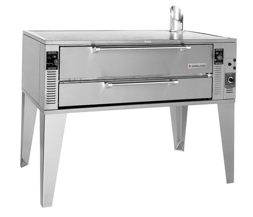 Garland - Pyro 63" Natural Gas Single Deck Pizza/Baking Oven - GPD-48