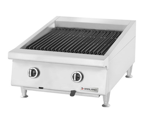 Garland - HD Counter 36" Natural Gas Charbroiler w/ Ceramic Briquettes & Adjustable Grates - GTBG36-AB36