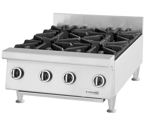 Garland - HD Counter 24" Liquid Propane Hot Plate w/ 4 Open Burners - GTOG24-4