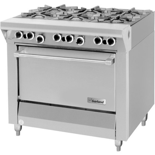 Garland - Master Series 34" Liquid Propane Range w/ 1 Standard Oven & 6 Open Burners - M43R