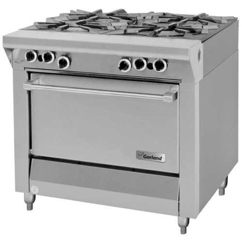 Garland - Master Series 34" Natural Gas Range w/ 1 Standard Oven & 4 Open Burners - M44R