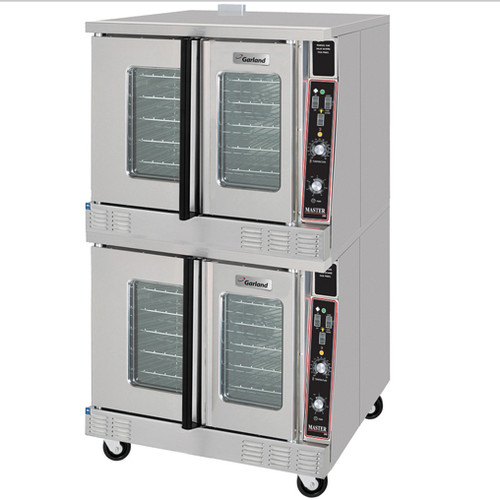 Garland - Master Series Natural Gas Double Deck Convection Oven w/ Master 200 Solid State Control 120V/1Ph - MCO-GS-20-S