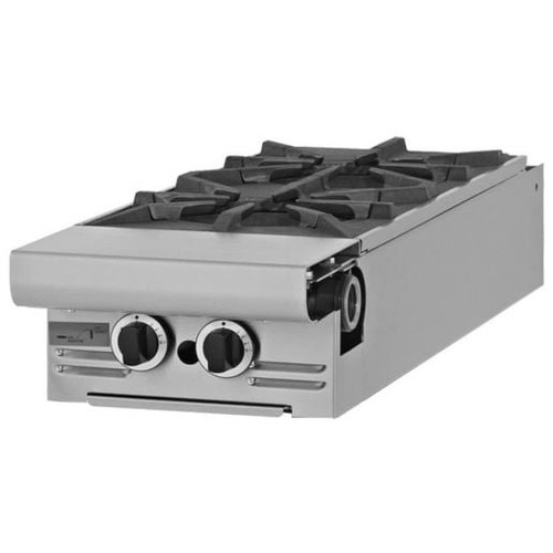 Garland - Master Series 12" Natural Gas Modular Top Add-A-Unit Range w/ 2 Open Burners - M12T