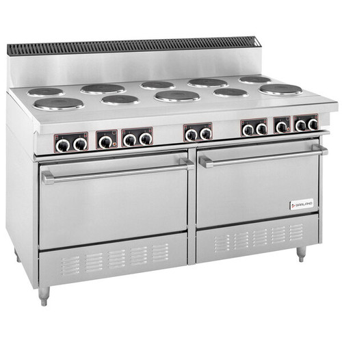 Garland - Sentry Series 60" Electric Range w/ 10 Sealed Burners & 2 Standard Ovens 208V / 1Ph - SS684