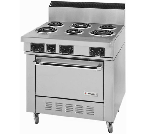 Garland - Sentry Series 36" Electric Range w/ 6 Open Burners & 1 Standard Oven 208V / 1Ph - S686