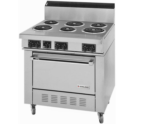 Garland - Sentry Series 36" Electric Range w/ 6 Open Burners & 1 Standard Oven 240V / 1Ph - S686