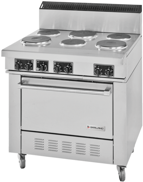 Garland - Sentry Series 36" Electric Range w/ 6 Sealed Burners & 1 Standard Oven 240V / 1Ph - SS686