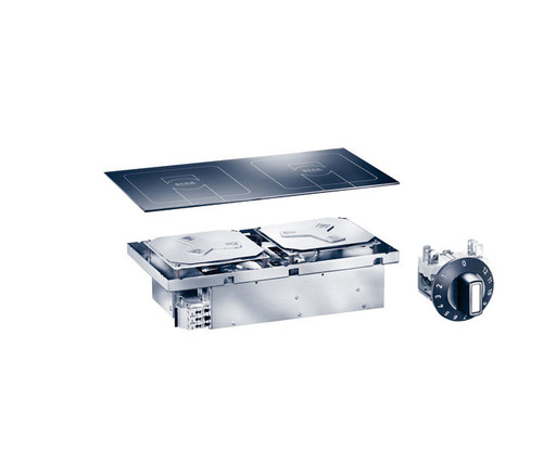 Garland - Compact-Line 14.8" x 25.6" Built-in Induction Cooker w/ Two 5 kW Zones - SHDUCL10000610