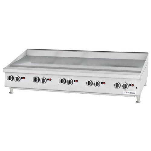 Garland - HD Counter 60" Natural Gas Griddle w/ Thermostatic Controls - UTGG60-GT60M