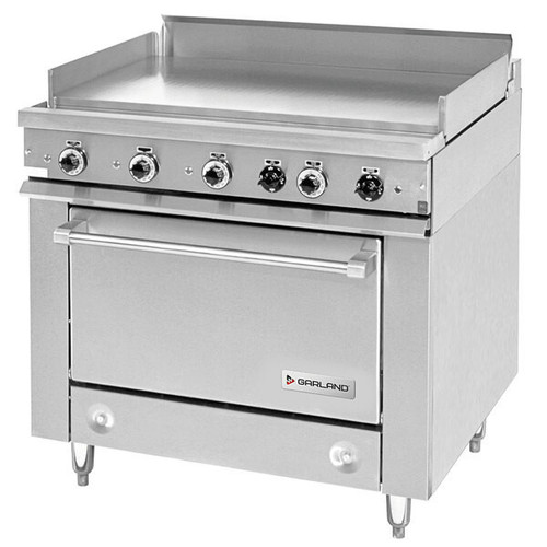 Garland - 36E Series 36" Electric Range w/ Griddle Top, Storage Base & 208V/3Ph - 36ES38