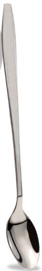 Danesco - 8.75" Stainless Steel Latte Spoon