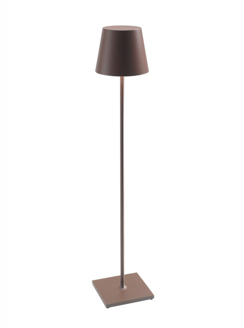 Zafferano - Poldina Pro Rust LED Cordless XXL Floor Lamp - LD0360R3