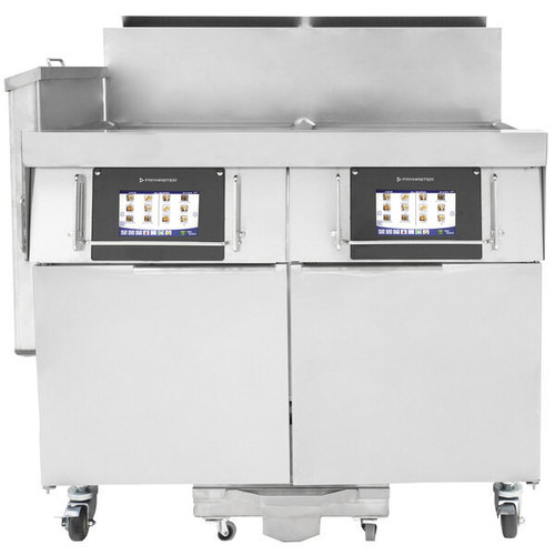 Frymaster - FilterQuick 2 x 63 Lb Liquid Propane Fryer w/ FQ4000, Automatic Filtration & Electronic Ignition 220V - 2FQG60T