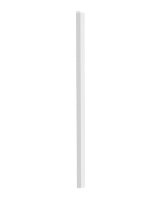 Zafferano - Pencil White LED Cordless Medium Vertical Wall Light w/ Suspension Bracket - LD0801-VS-B3