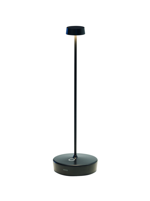 Zafferano - Swap Pro Matte Black LED Cordless Table Lamp - LD1010N3