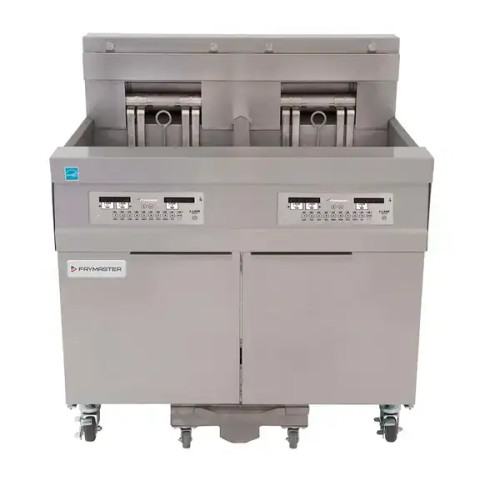 Frymaster - 1814 High Production Oil-Conserving 2 x 60 Lb Electric Fryer 208V - 21814EF