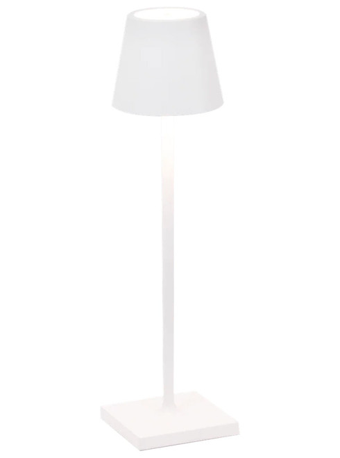 Zafferano - Poldina Pro Micro White LED Cordless Table Lamp - LD0490B3