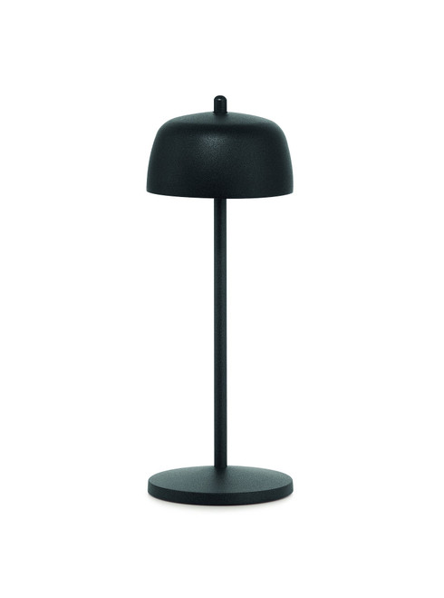 Zafferano - Theta Matte Black LED Cordless Table Lamp - LD01000D3