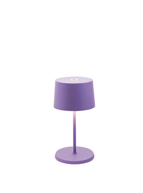 Zafferano -  Olivia Pro Mini Lilac LED Cordless Table Lamp - LD0860L4