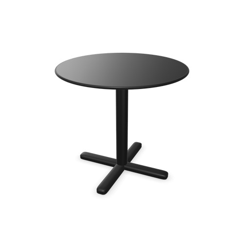 EMU - Darwin 32" Round Tilt-Top Black Nesting Table - 849-24