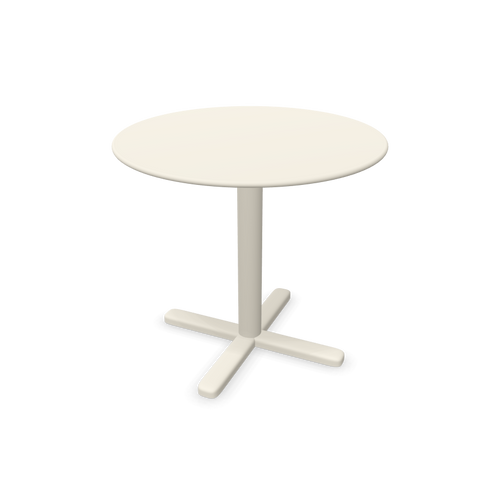 EMU - Darwin 24" Round Tilt-Top White Nesting Table - 848-23